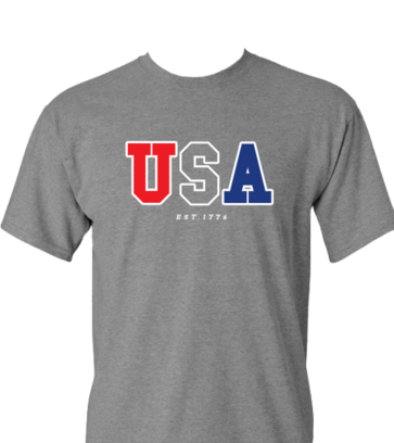 Classic USA Tee design idea