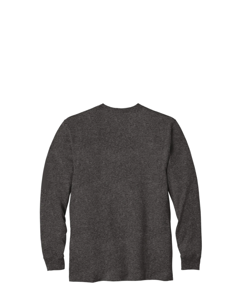 Image of a model wearing a CTK126 Carhartt Workwear Pocket Long Sleeve T-Shirt
