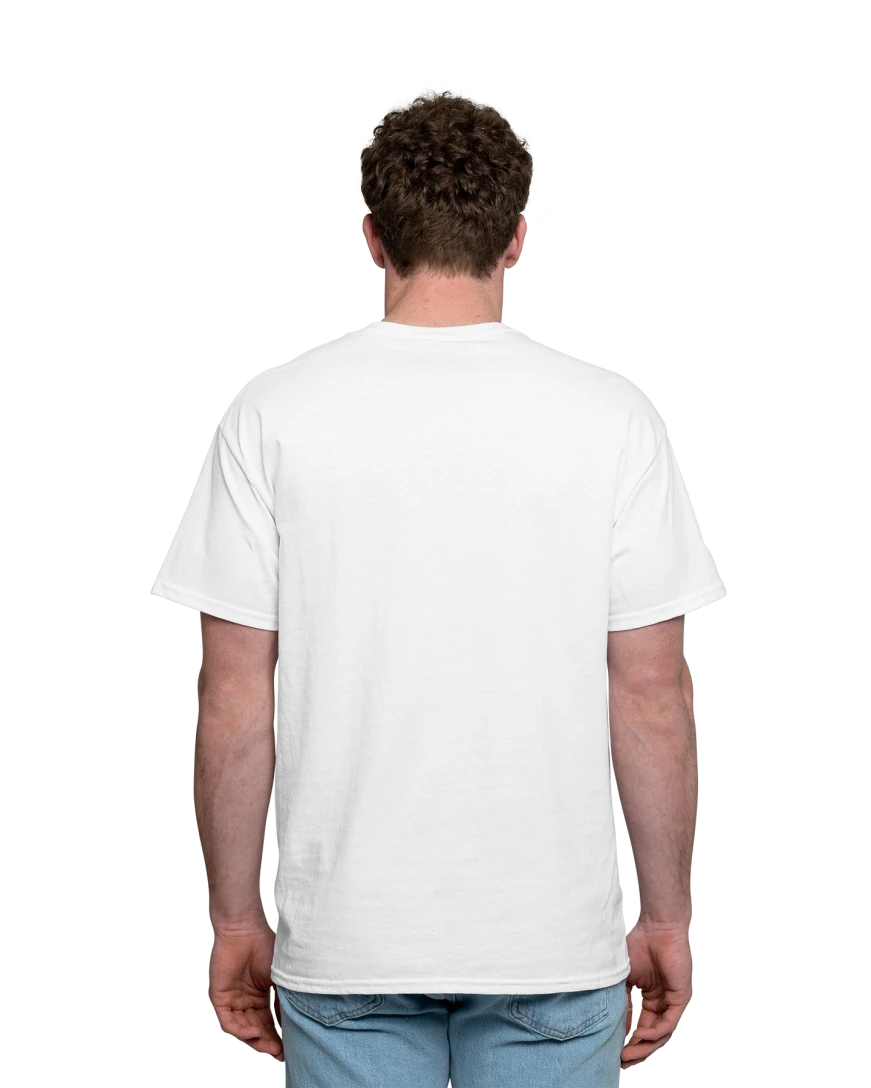 Image of a model wearing a 5000 Gildan Heavy Cotton T-Shirt