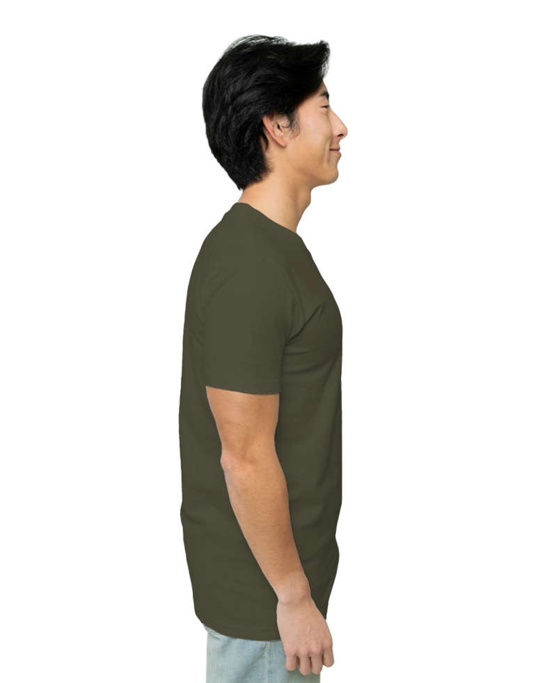 Image of a model wearing a 5050 AS Colour Block Tubular Tee