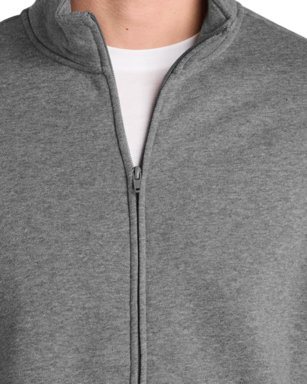 Closeup of a ST259 Sport-Tek Full Zip Sweatshirt