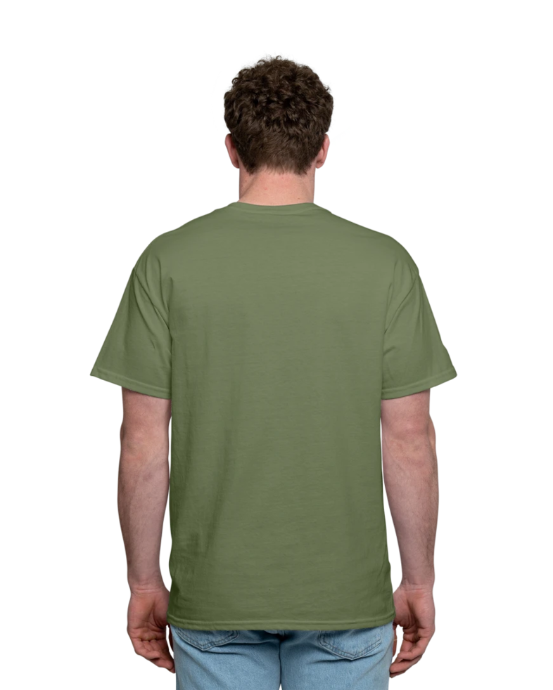 Image of a model wearing a 5000 Gildan Heavy Cotton T-Shirt