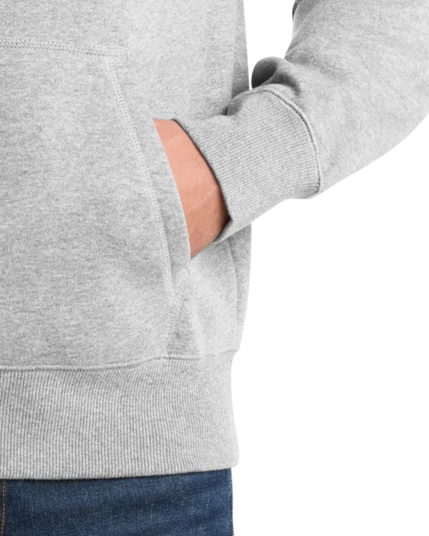 Closeup of a ST254 Sport-Tek Pullover Hooded Sweatshirt