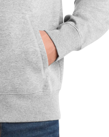 Closeup of a ST254 Sport-Tek Pullover Hooded Sweatshirt