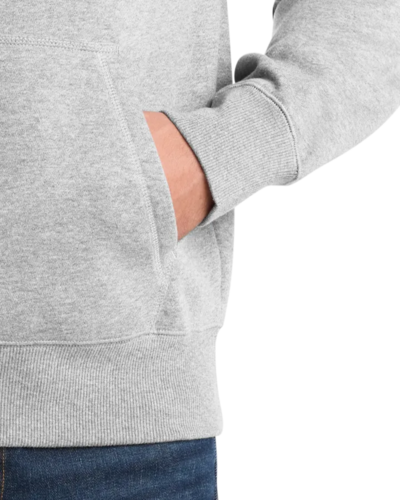 Closeup of a ST254 Sport-Tek Pullover Hooded Sweatshirt