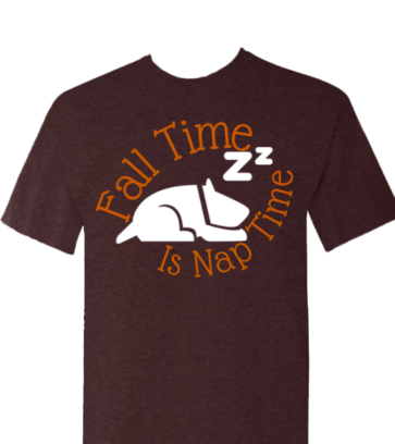 Fall time Is Nap Time design idea