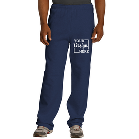 974MP Jerzees NuBlend Open Bottom Pocketed Sweatpants