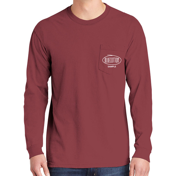 CC4410 Comfort Colors Long Sleeve Pocket T-shirt
