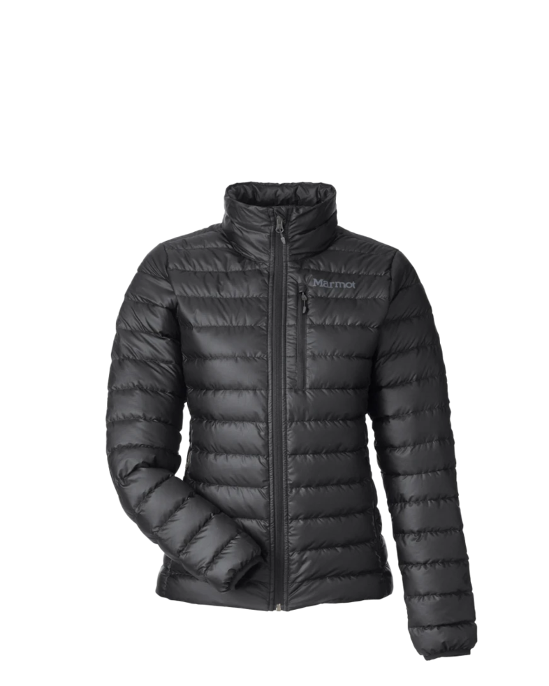 Image of a model wearing a M15845 Marmot Ladies' M2 Highlander Jacket