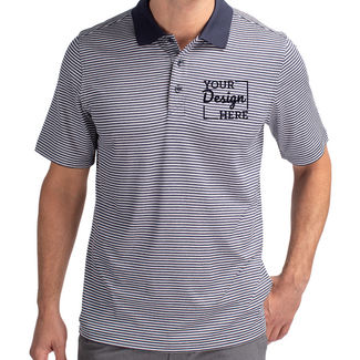 Categories:  MCK00113 Cutter & Buck Forge Tonal Stripe Stretch Mens Polo