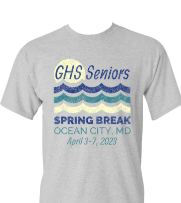 Seniors Spring Break design idea