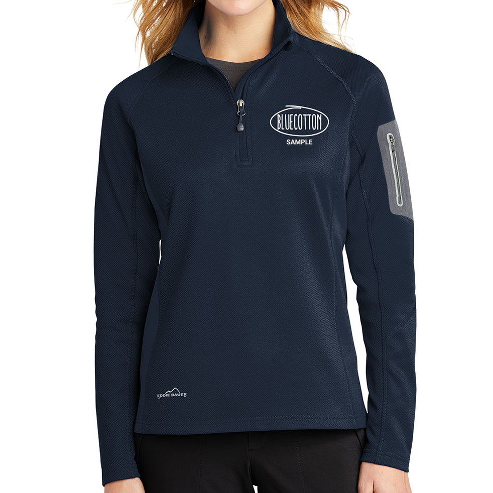 Image of EB235 Eddie Bauer Ladies 1/2-Zip Performance Fleece