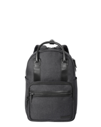 Image of a model wearing BB18821 Brooks Brothers® Grant Dual-Handle Backpack
