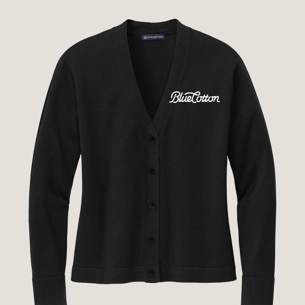Image of BB18405 Brooks Brothers® Women’s Cotton Stretch Cardigan Sweater