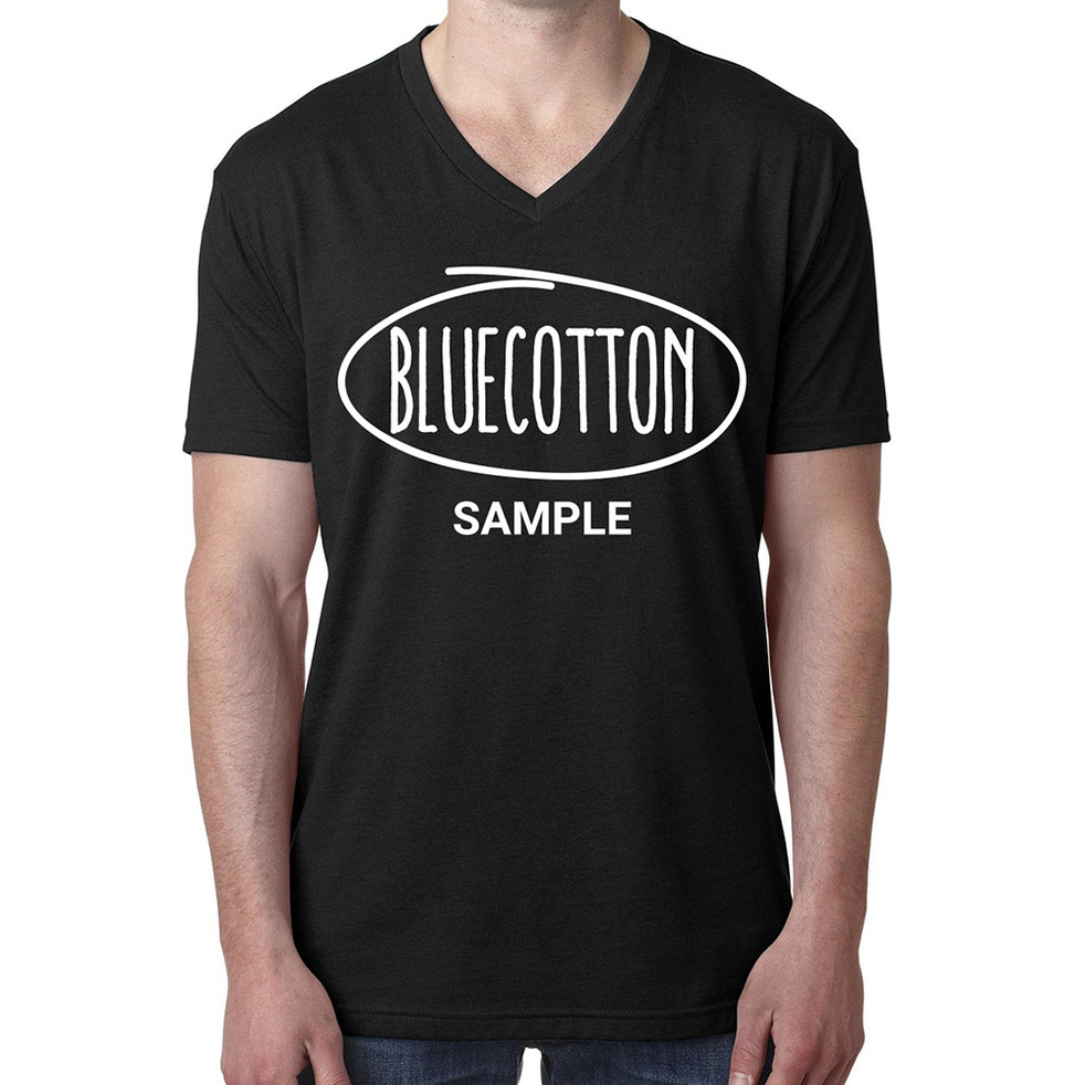 Image of Next Level 6240 Fitted CVC V-Neck T-Shirt