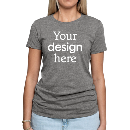 Sample image of AL2008 Allmade® Women’s Tri-Blend Tee