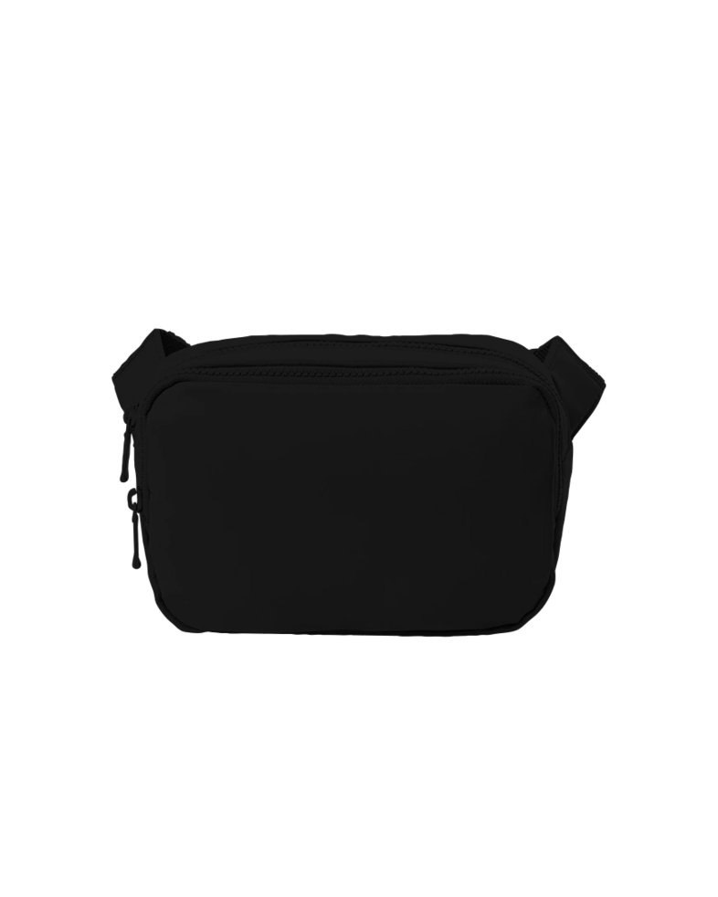 Image of a model wearing a BG938 Port Authority Matte Dual-Compartment Crossbody