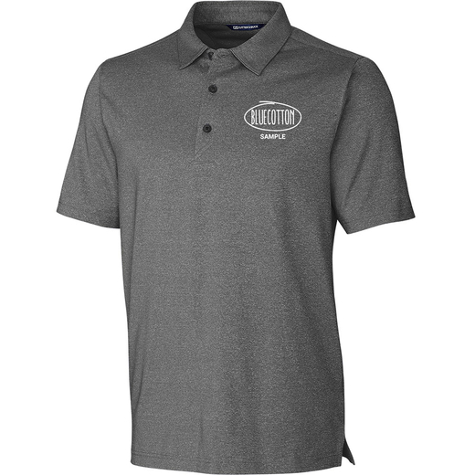 Sample image of MCK01050 Cutter & Buck Forge Heathered Stretch Mens Polo