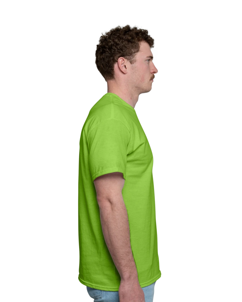 Image of a model wearing a 5000 Gildan Heavy Cotton T-Shirt