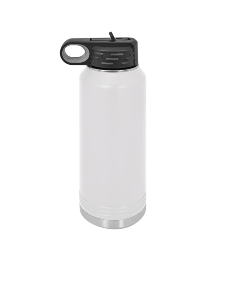 Image of a model wearing a OLWB32 32 oz Stainless Steel Water Bottles