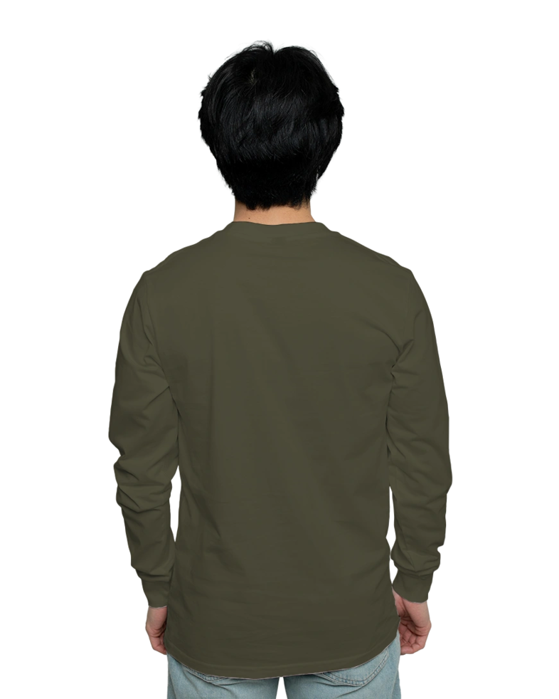 Image of a model wearing a 5071 AS Colour Classic L/S Tee