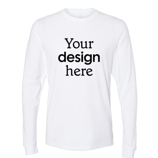 Sample image of 6411 Next Level Unisex Sueded Long Sleeve T-Shirt