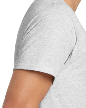 Closeup of a 29M Jerzees Heavyweight Blend Tee