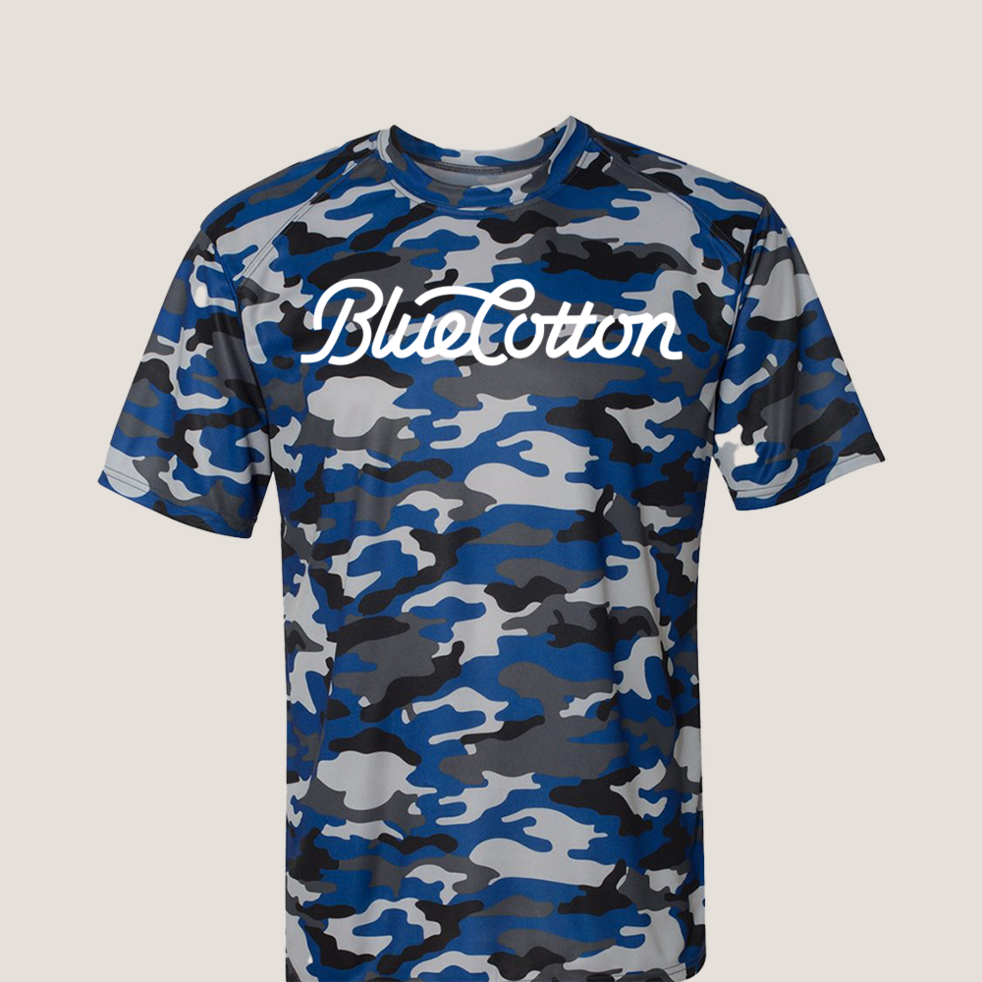 Image of BG4181 Badger Camo Short Sleeve T-Shirt 