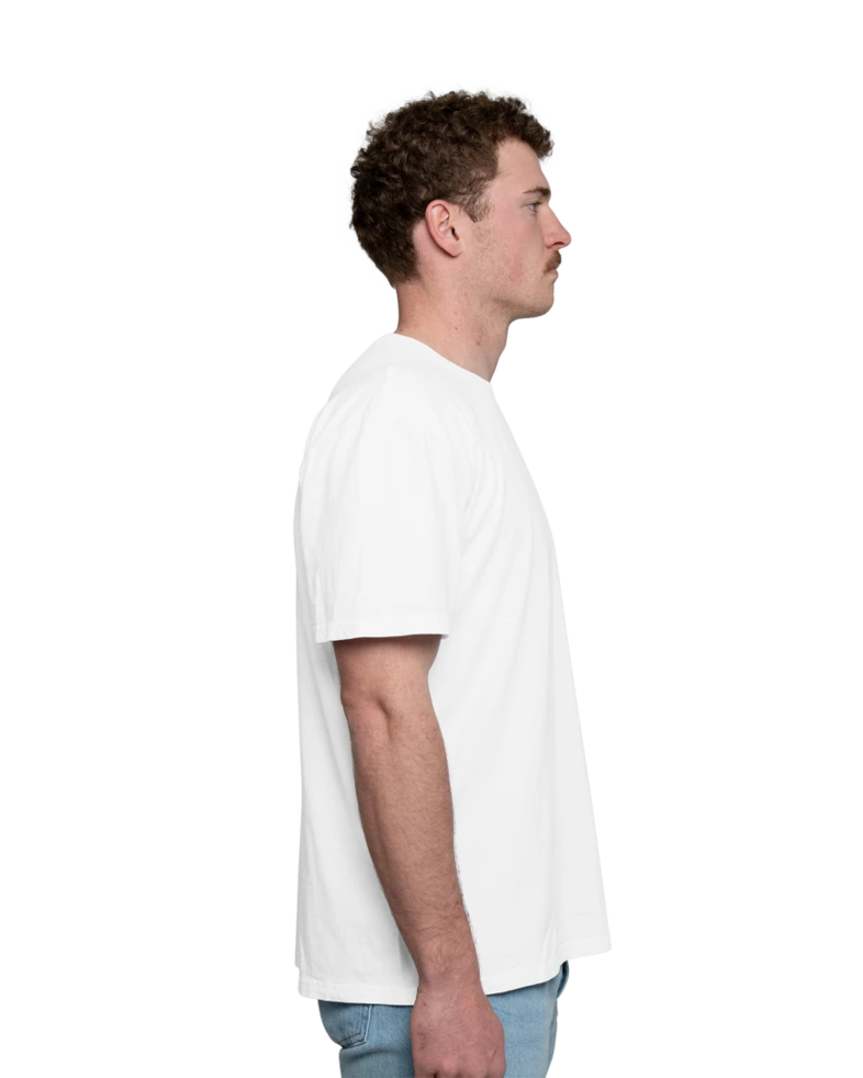 Image of a model wearing a PC099 Port & Company Pigment-Dyed Tee