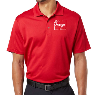 Categories:  A130 adidas Golf ClimaLite Pique Short-Sleeve Polo