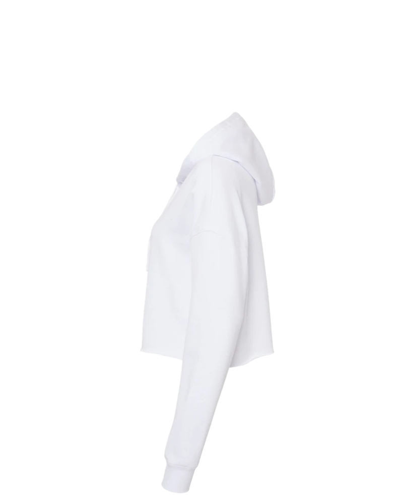 Image of a model wearing a AFX64CRP Independent Trading Co. Women’s Lightweight Cropped Hooded Sweatshirt