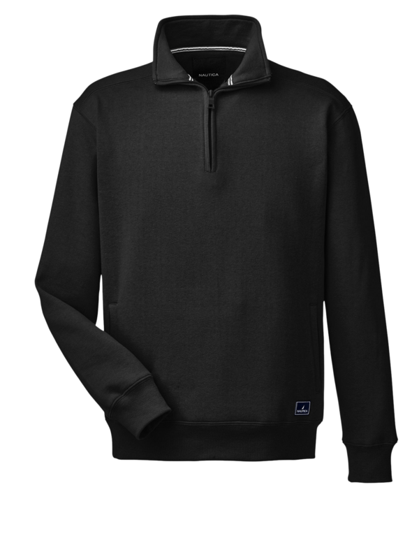 N17176 Nautica Anchor Fleece Quarter-Zip Sweatshirt