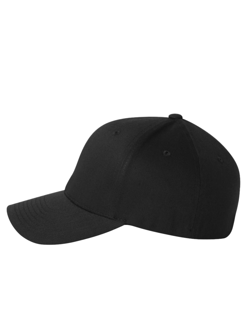 Image of a model wearing a 6277 Flexfit Cotton Blend Cap