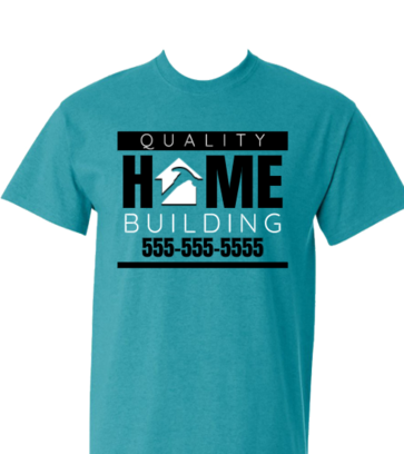 Hammer Home Icon with Home Building design idea