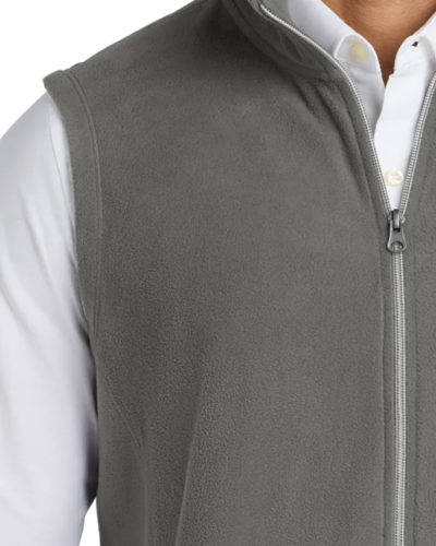 Closeup of a F226 Port Authority Microfleece Vest