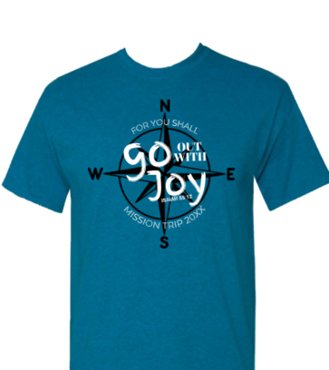 go out with joy design idea
