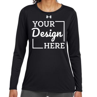 Performance Shirts:  1376852 Under Armour Ladies' Team Tech Long-Sleeve T-Shirt