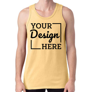 Custom T-shirts:  GDH300 ComfortWash by Hanes Garment-Dyed Unisex Tank Top