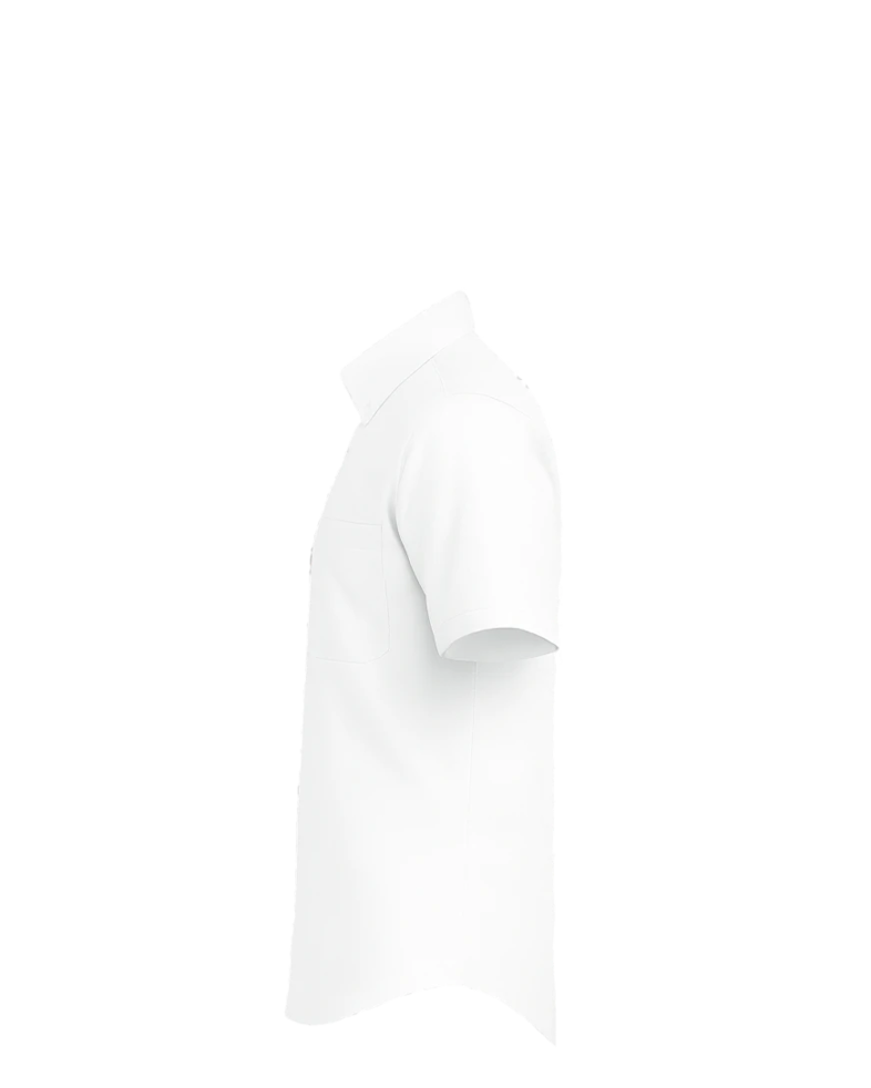 Image of a model wearing a S508 Port Authority Short Sleeve Easy Care Shirt