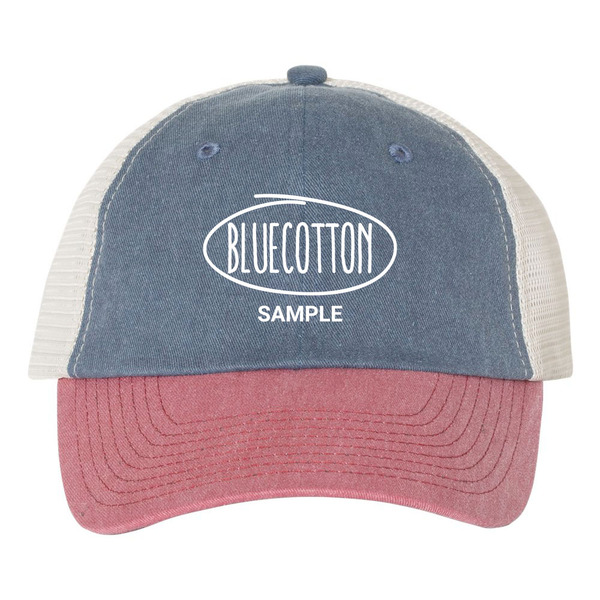 SP510 Sportsman Pigment-Dyed Trucker Cap