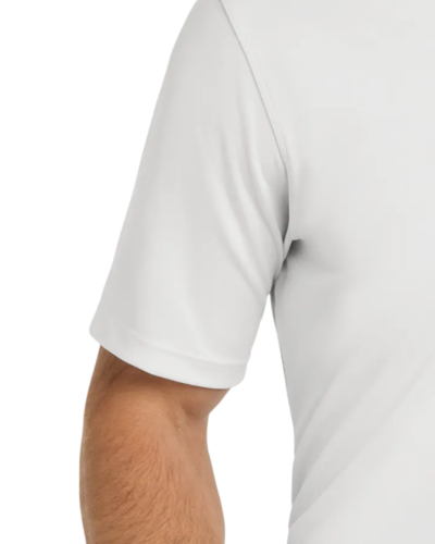 Closeup of a NKDC1963 Nike Dri-FIT Micro Pique 2.0 Polo