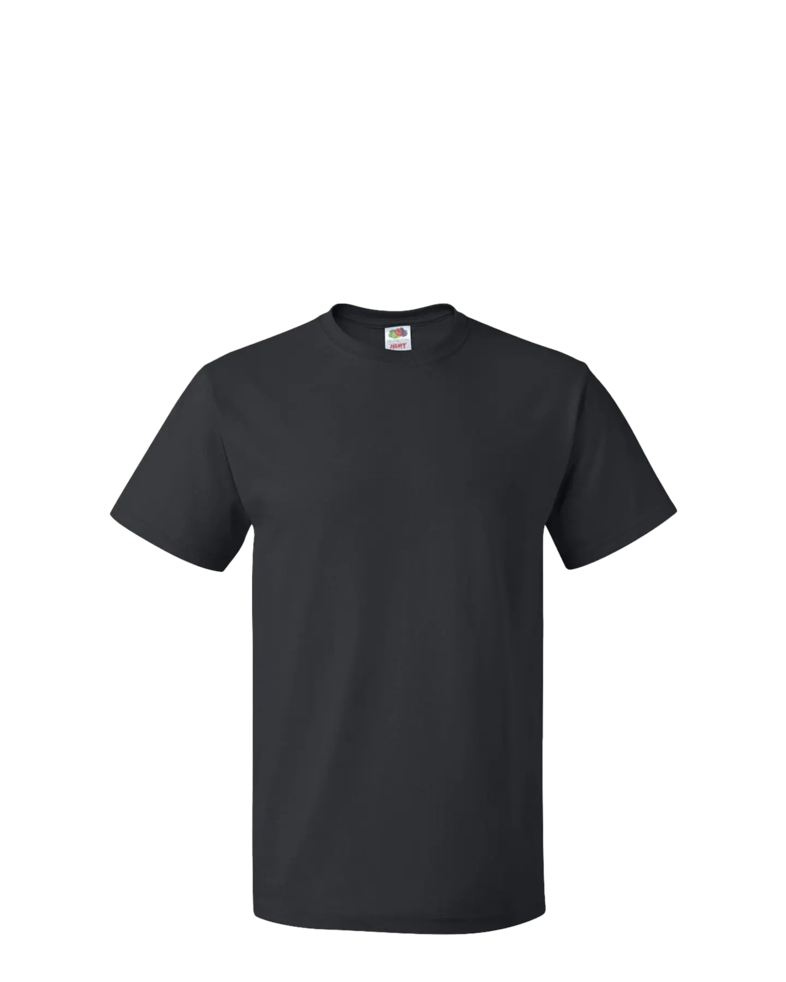 Image of a model wearing a 3930 Fruit of the Loom HD Cotton Tee