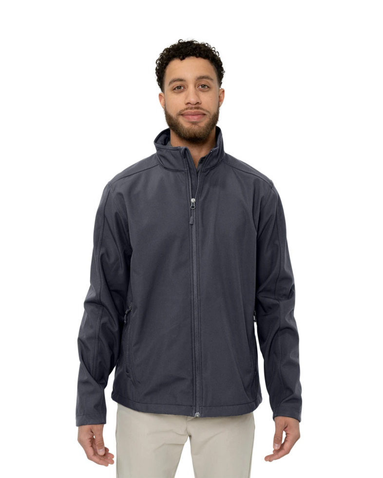 Image of a model wearing a J317 Port Authority Core Soft Shell Jacket