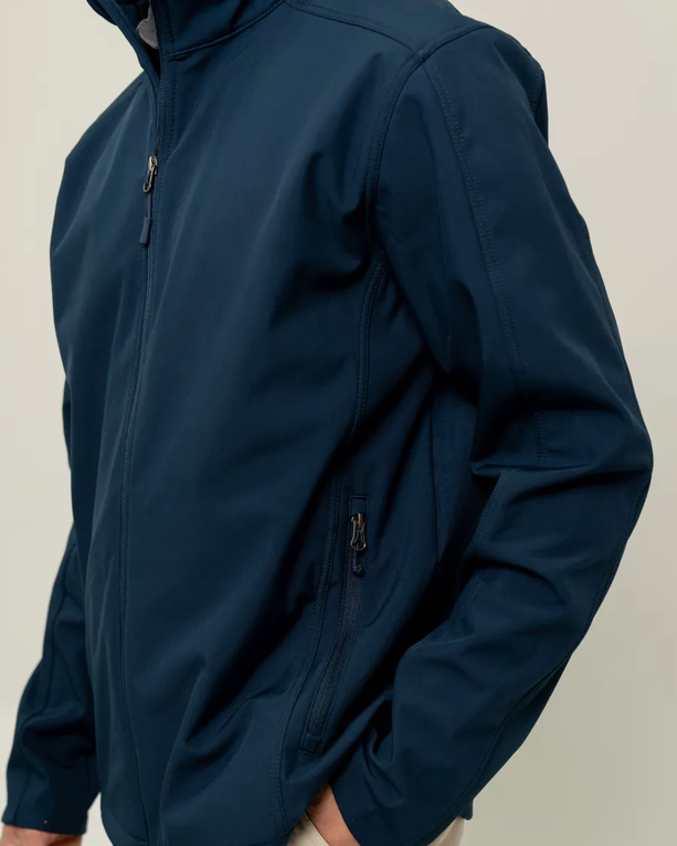 Closeup of a J317 Port Authority Core Soft Shell Jacket