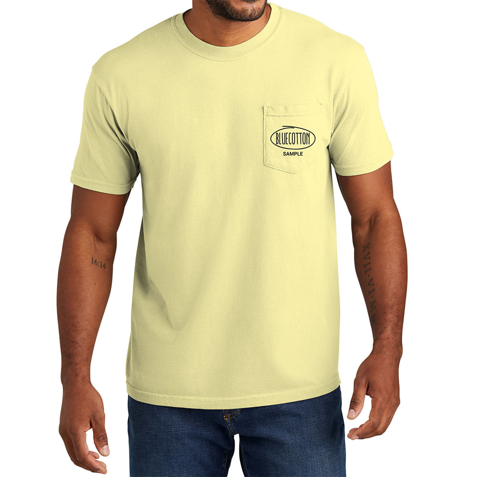Image of CC6030 Comfort Colors Short Sleeve Pocket Tee - Pigment Dyed
