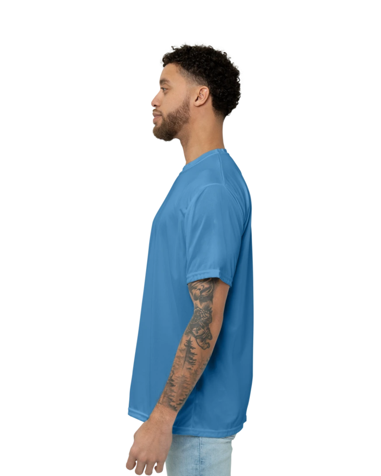 Image of a model wearing a Augusta 790 Moisture Wicking Tee