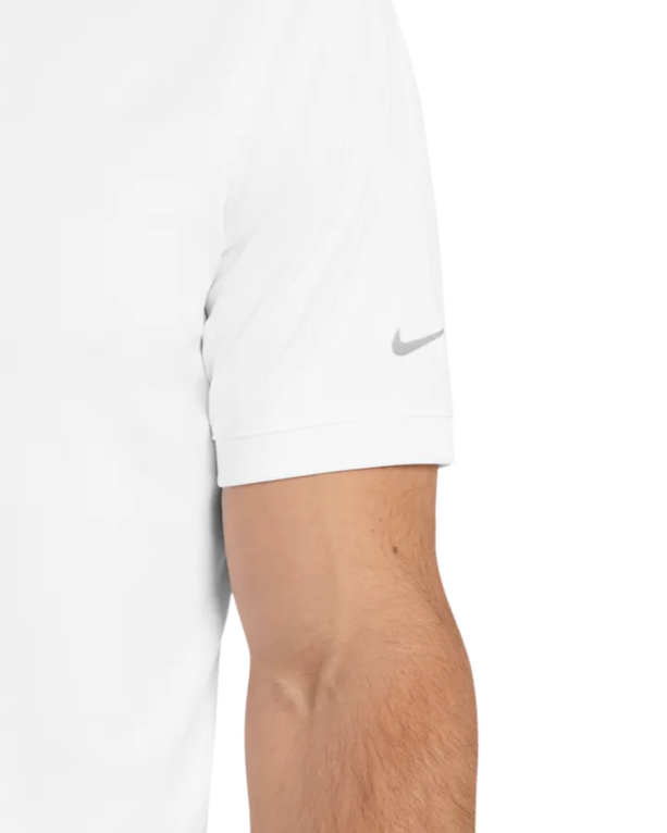 Closeup of a 799802 Nike Dri-FIT Players Modern Fit Polo