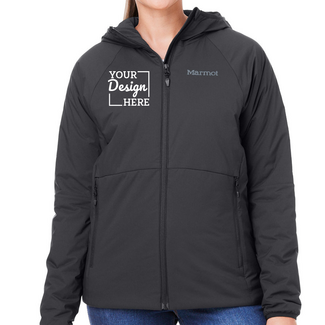 Custom Jackets:  M15843 Marmot Ladies' M2 Novus Hooded Jacket
