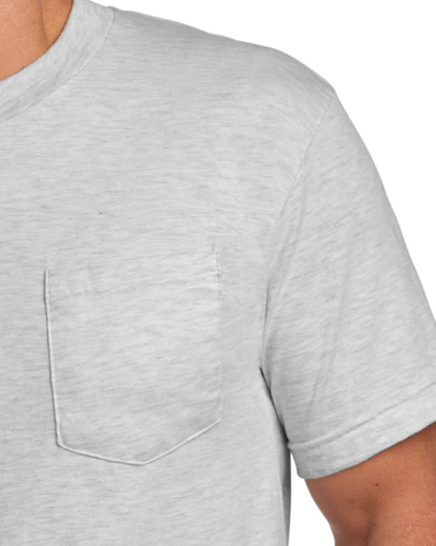 Closeup of a 5190 Hanes Beefy-T with Pocket