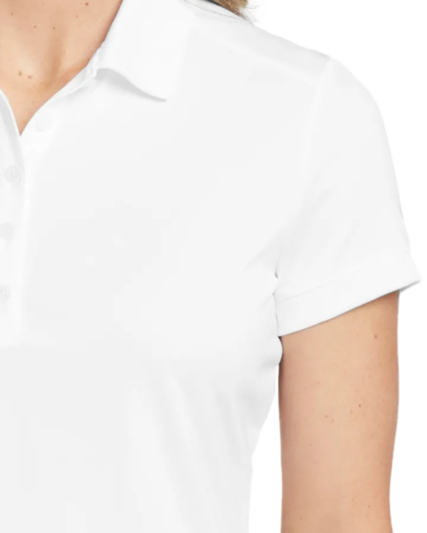 Closeup of a 811807 Nike Women's Dri-FIT Players Modern Fit Polo